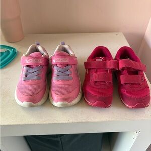 Skechers and puma  Kids Pink Sneakers